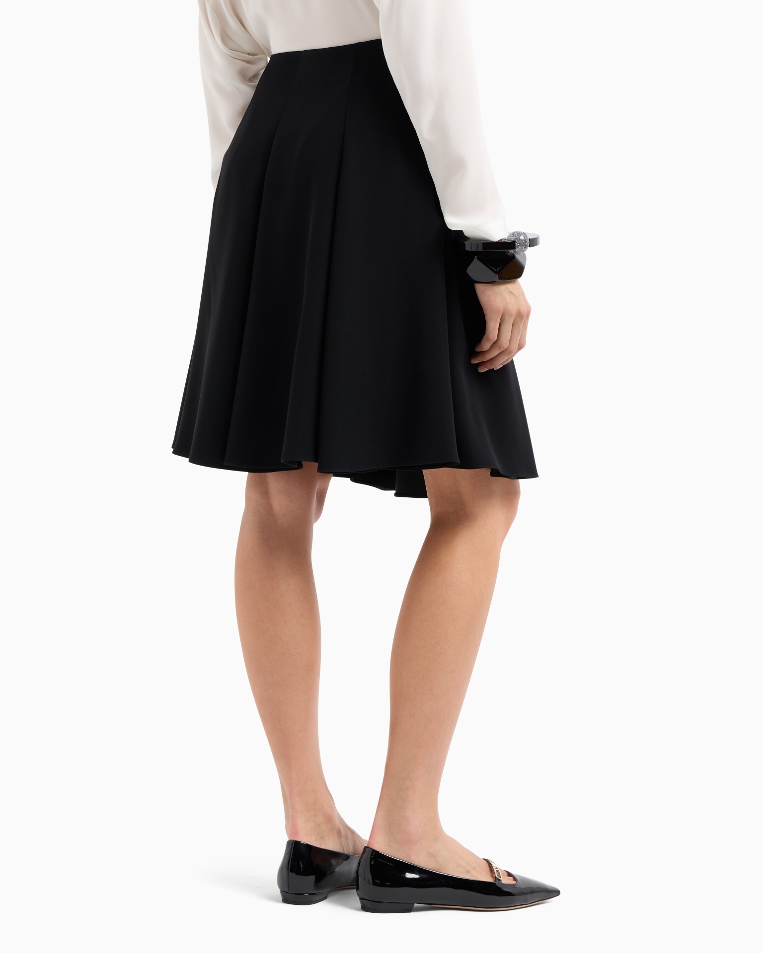EMPORIO ARMANI PLEATED SKIRTS