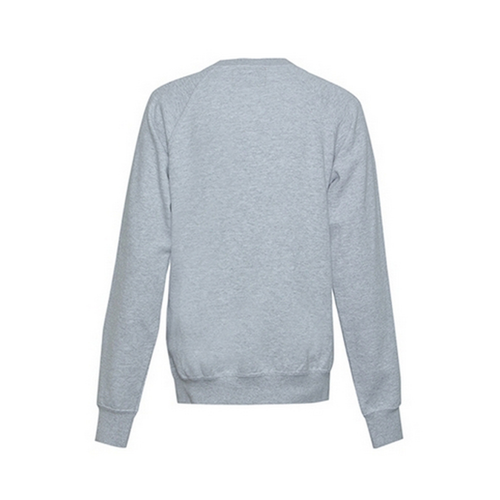 Forte Couture Round-necked Printed Sweater In Gray