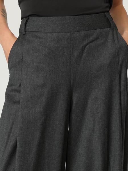 Ermanno Scervino Wide-leg Casual Pants In Black