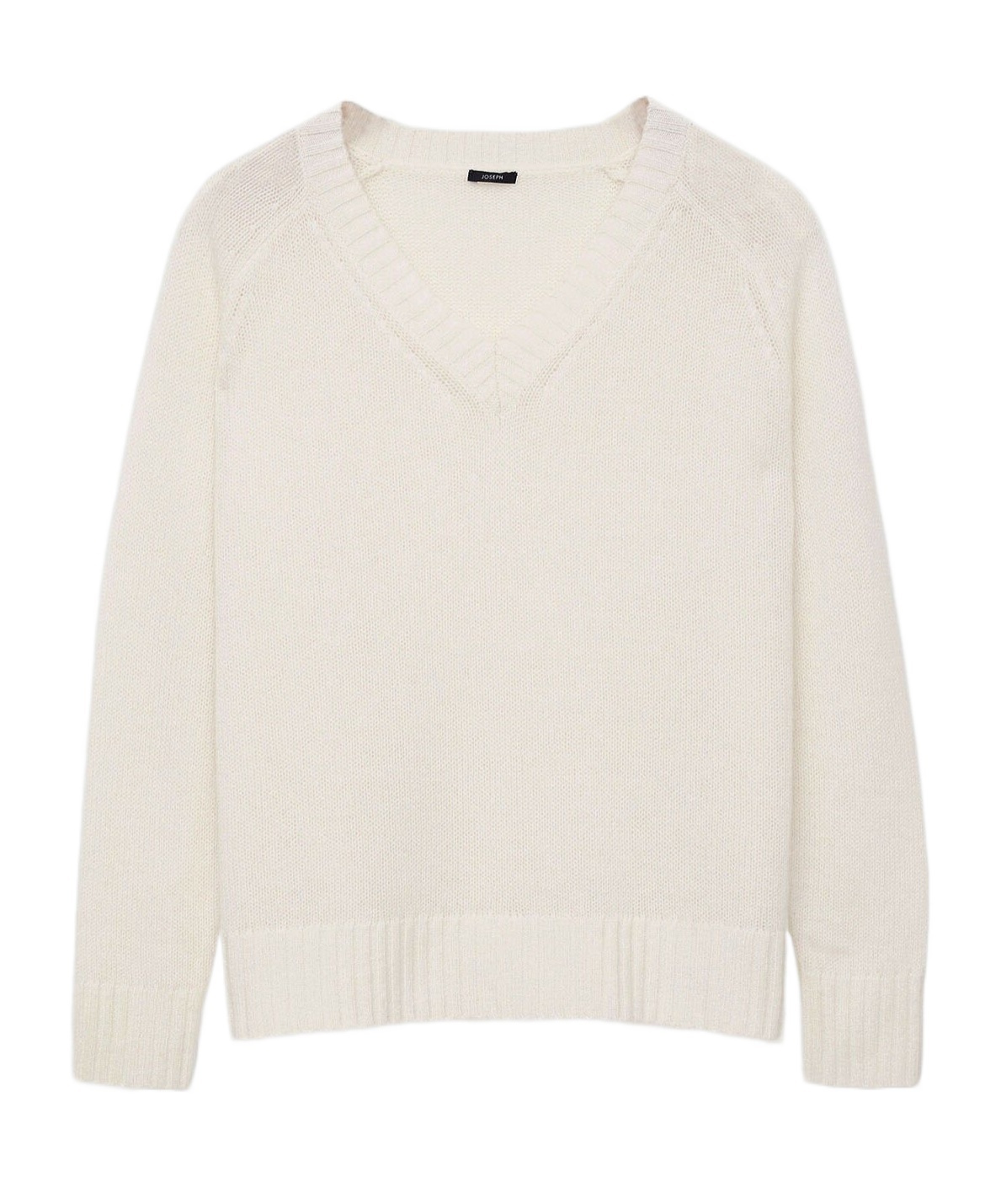 Joseph Open Sweater In White