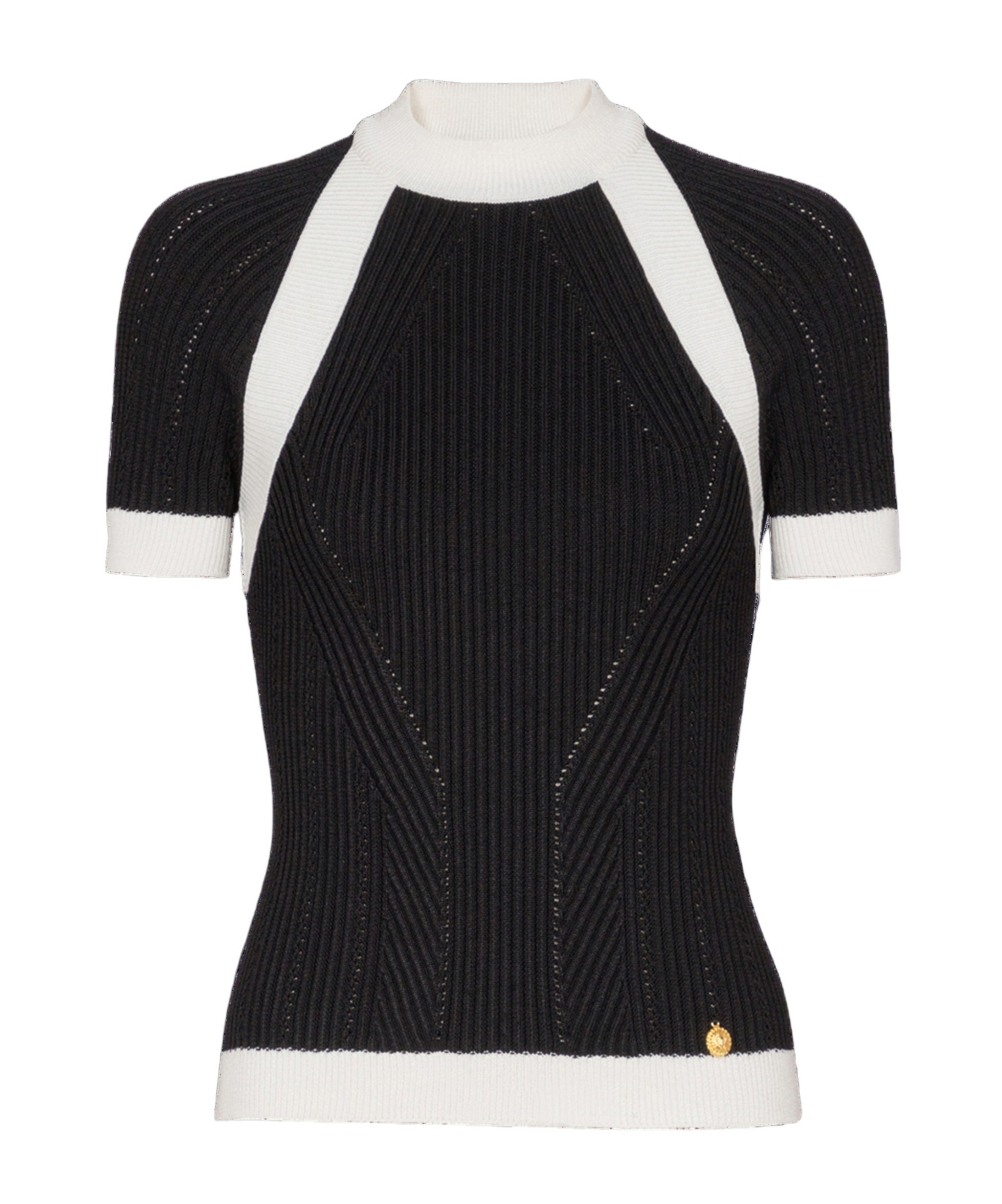 Balmain Short-sleeved Knit Top