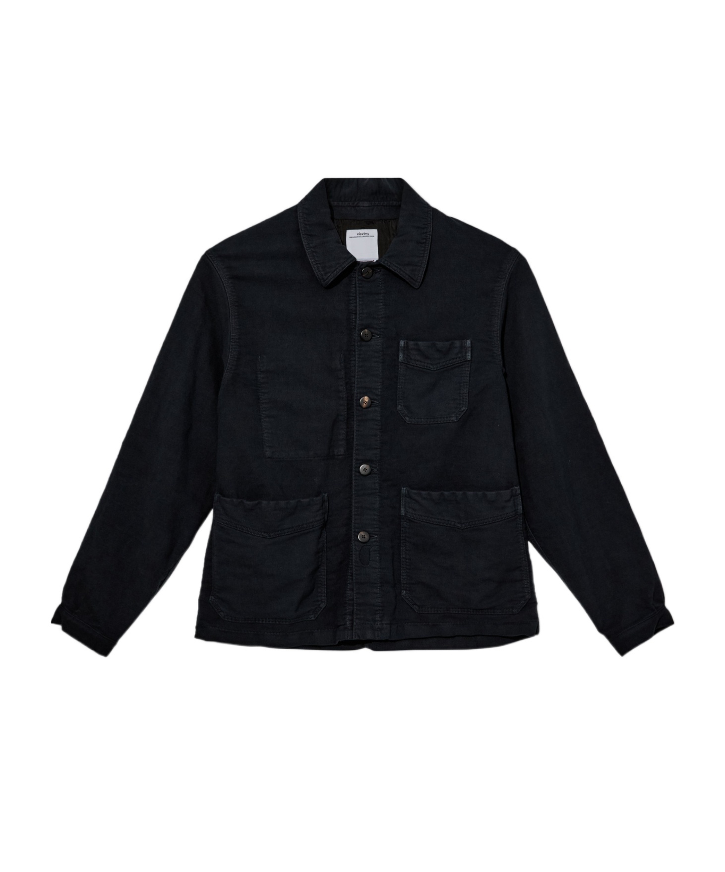 Visvim Long Sleeve Casual Jacket In Blue