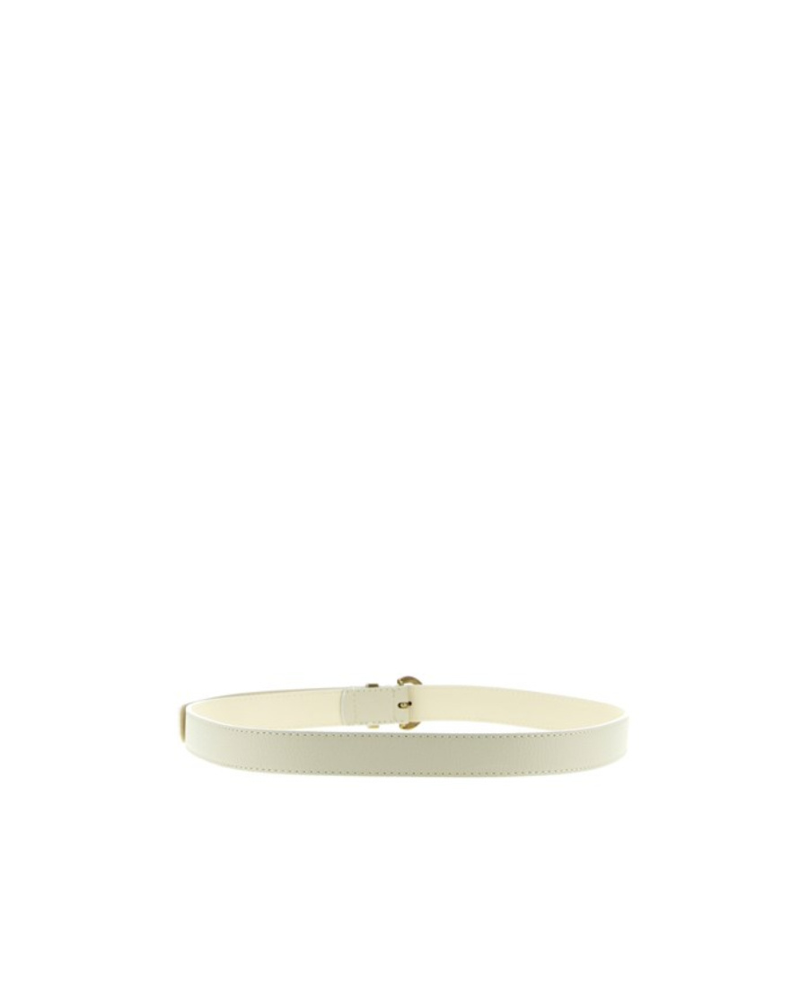 Shop Pinko Love Birds Plaque Buckle Belt In Nude