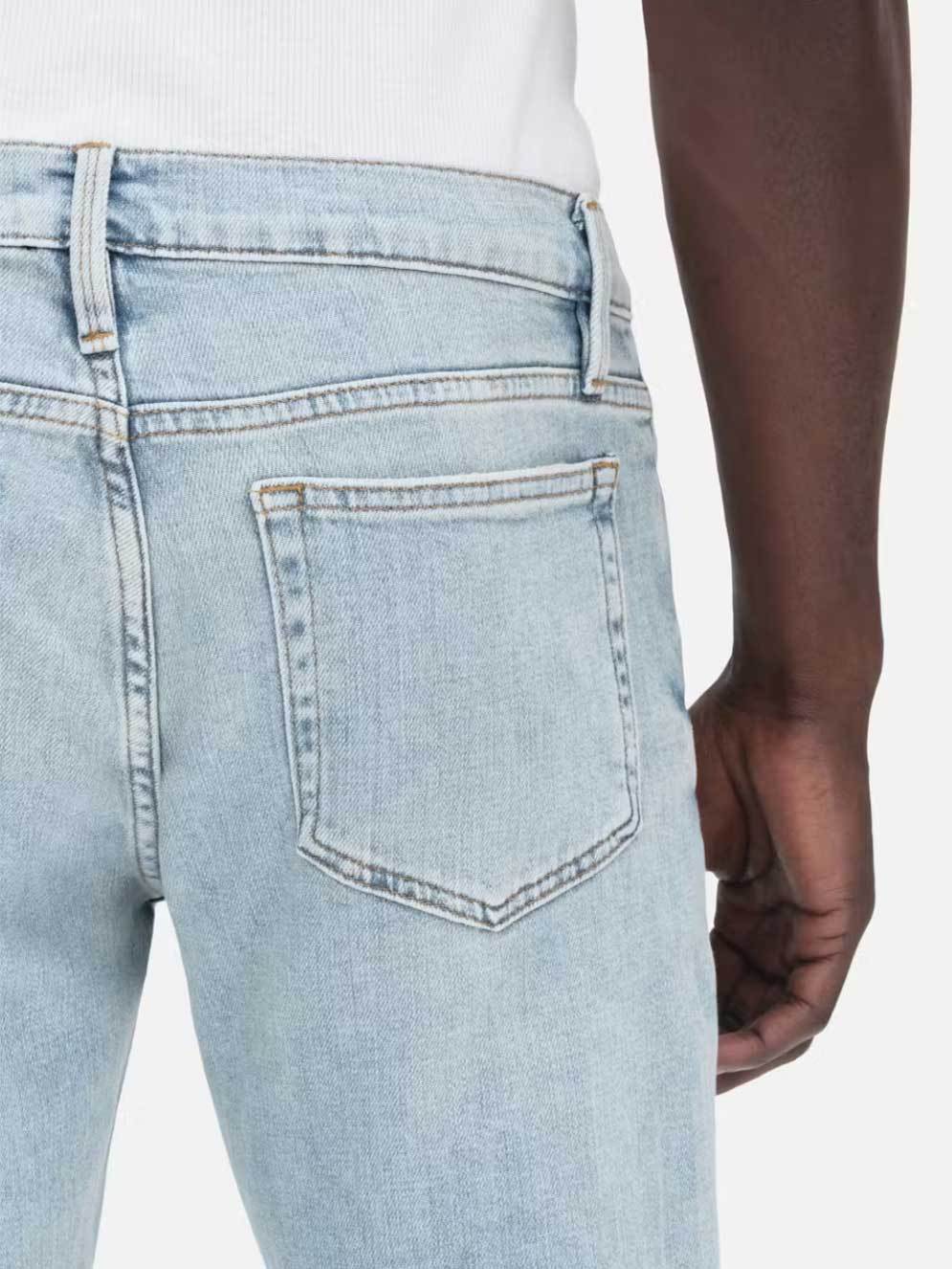 Frame Denim North Sea Straight Jean In Gray