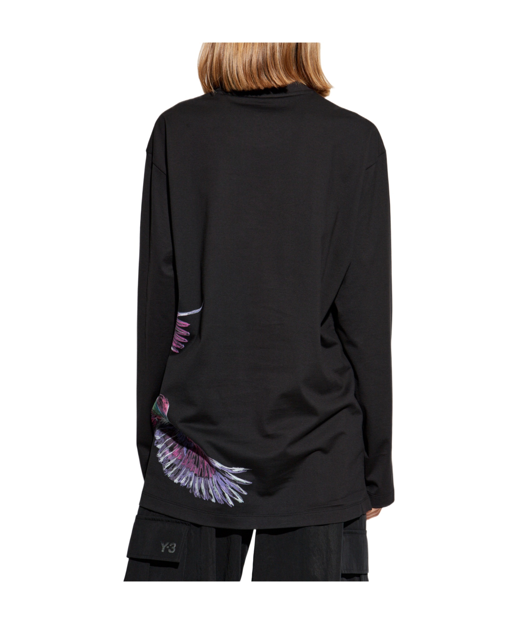 Y-3 X Adidas Graphic-print T-shirt In Black
