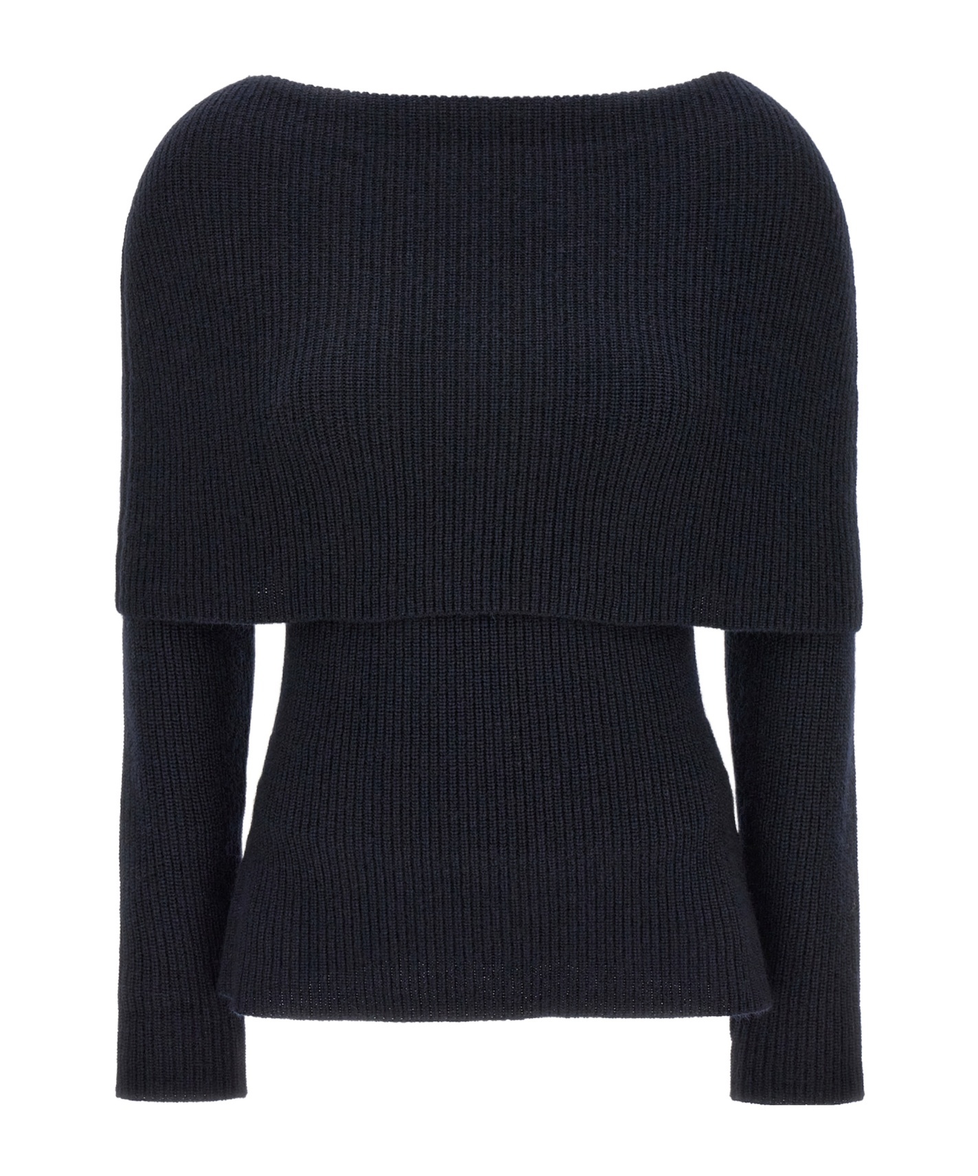 Fabiana Filippi Strapless Sweater In Black