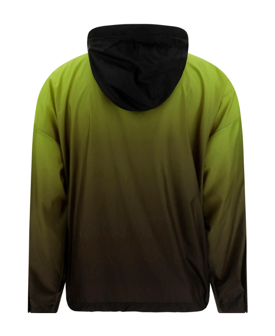 44 Label Group Logo-print Zip-up Hooded Jacket In Black