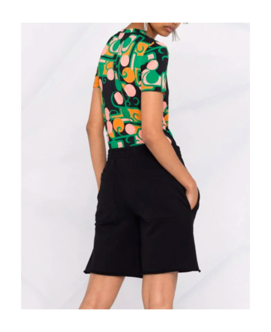 Shop La Doublej Printed Short-sleeved T-shirt