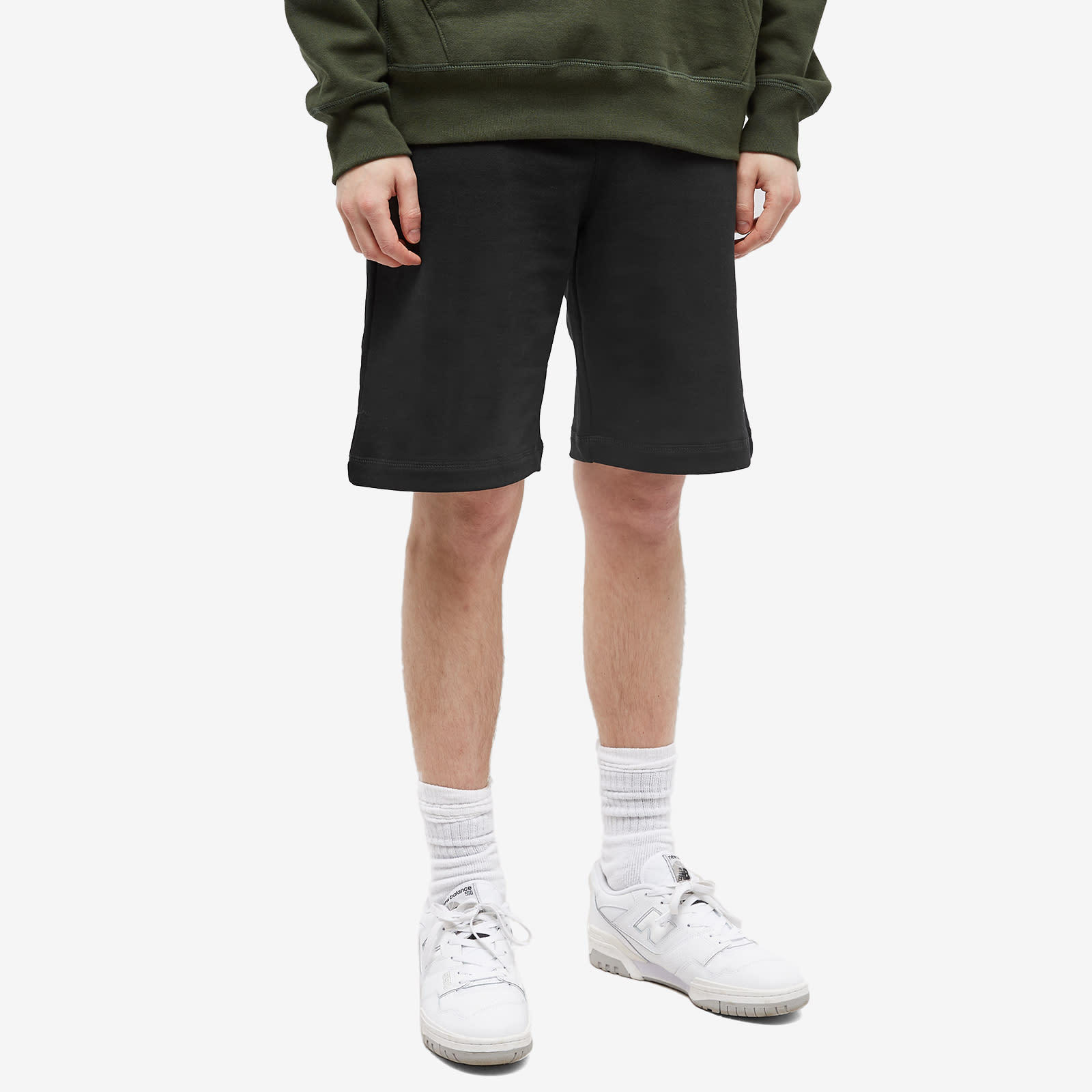 Ps By Paul Smith Logo-patch Detail Bermuda Shorts In Black