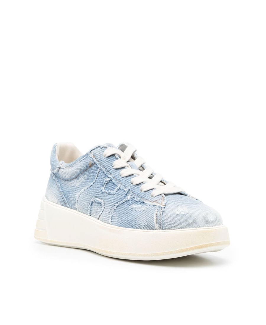 Hogan Platform Low-top Sneakers In White