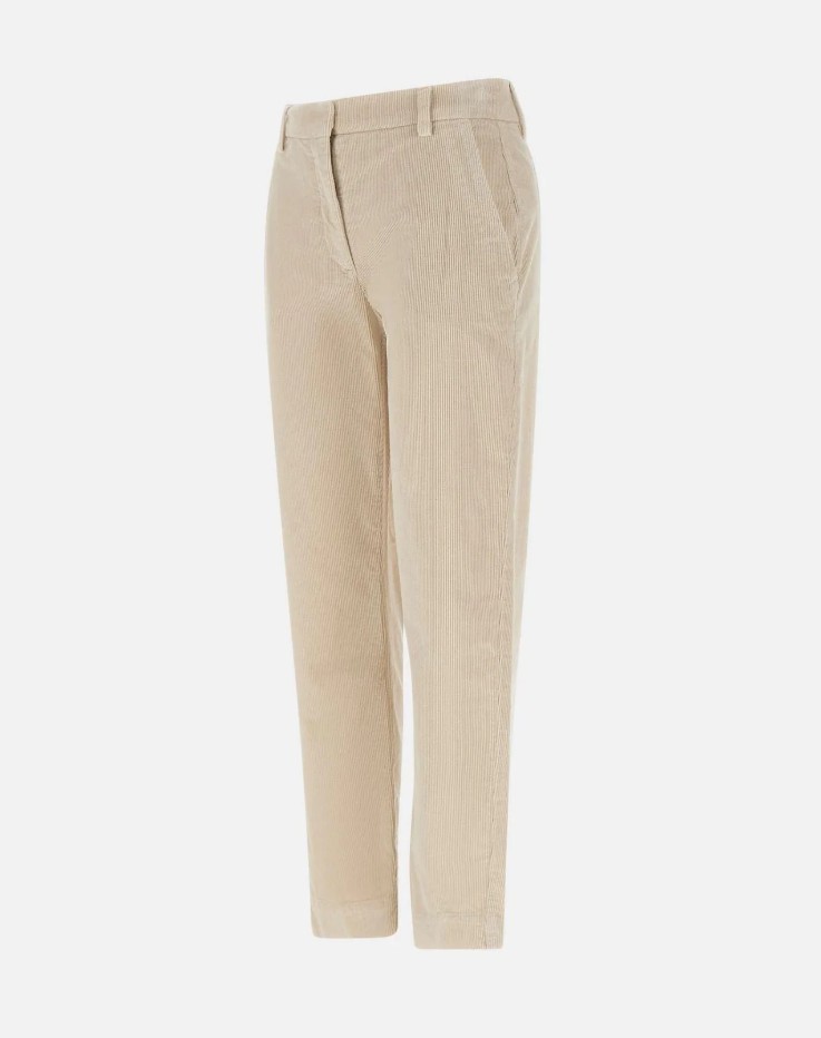 Eleventy Belt Loops Slacks In Brown