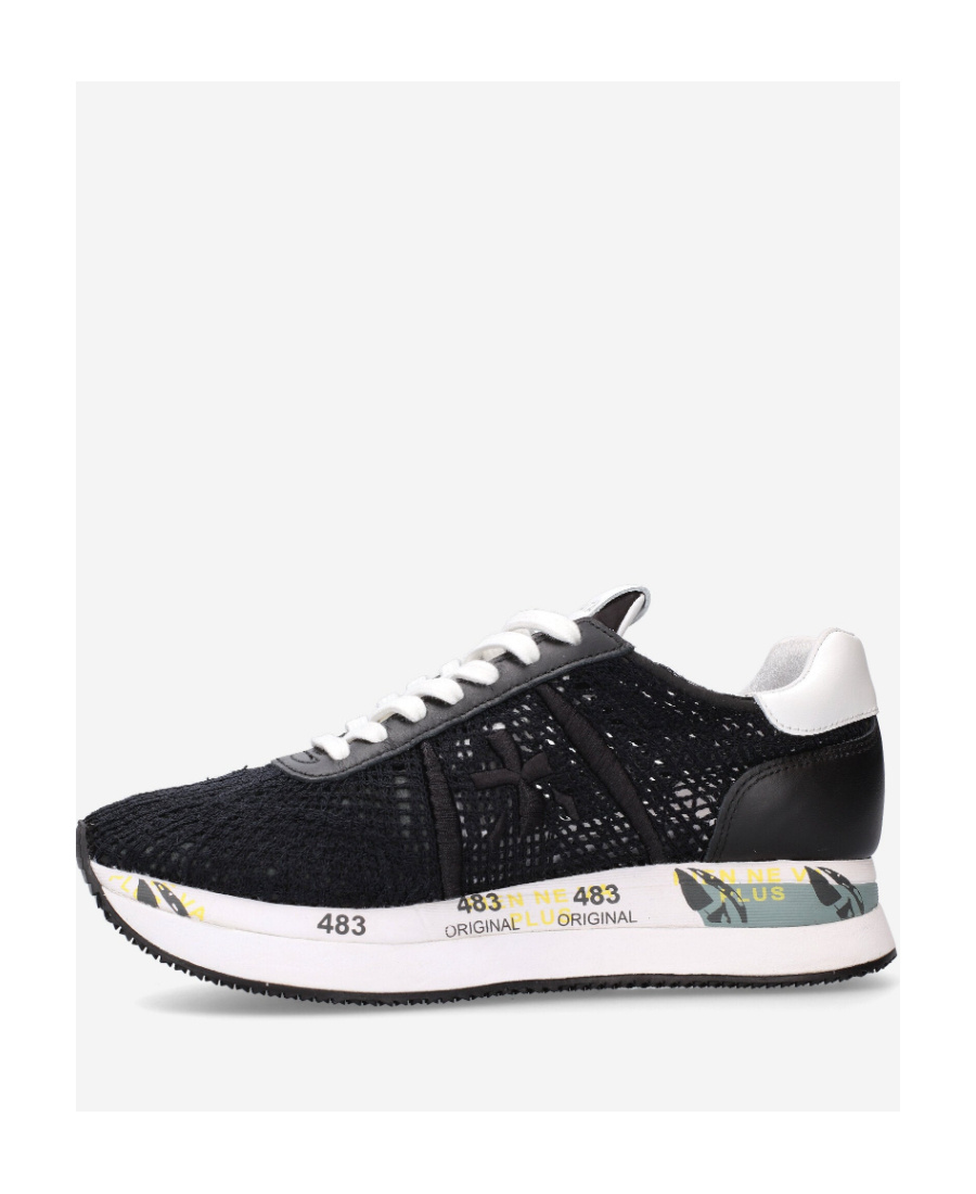 Premiata Conny Sports Shoes In Black