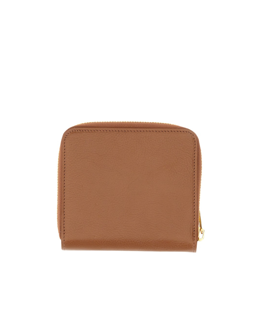 Il Bisonte Classic Zip Wallet In Brown