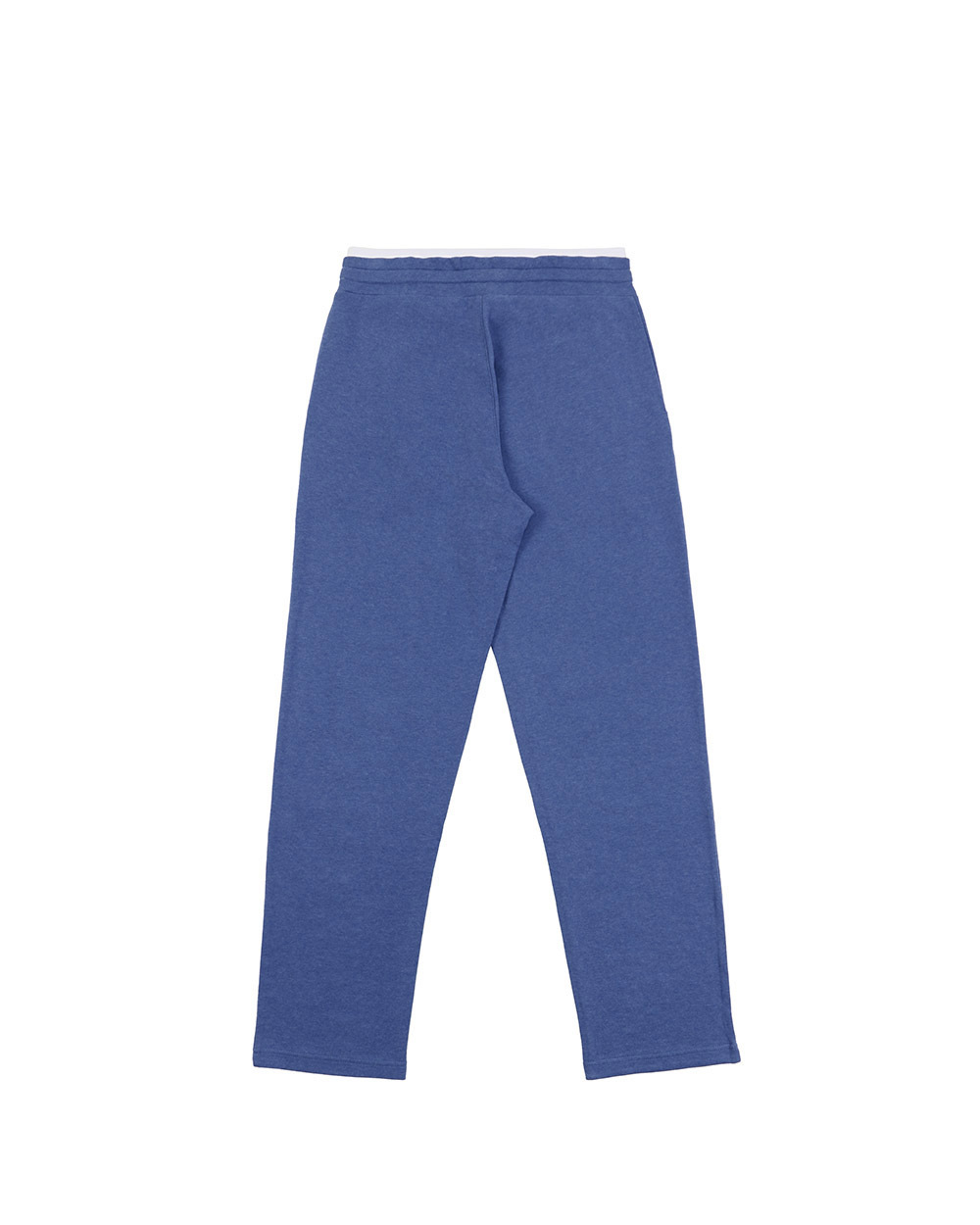 Ea7 Logo Printed Sweatpants In Blue