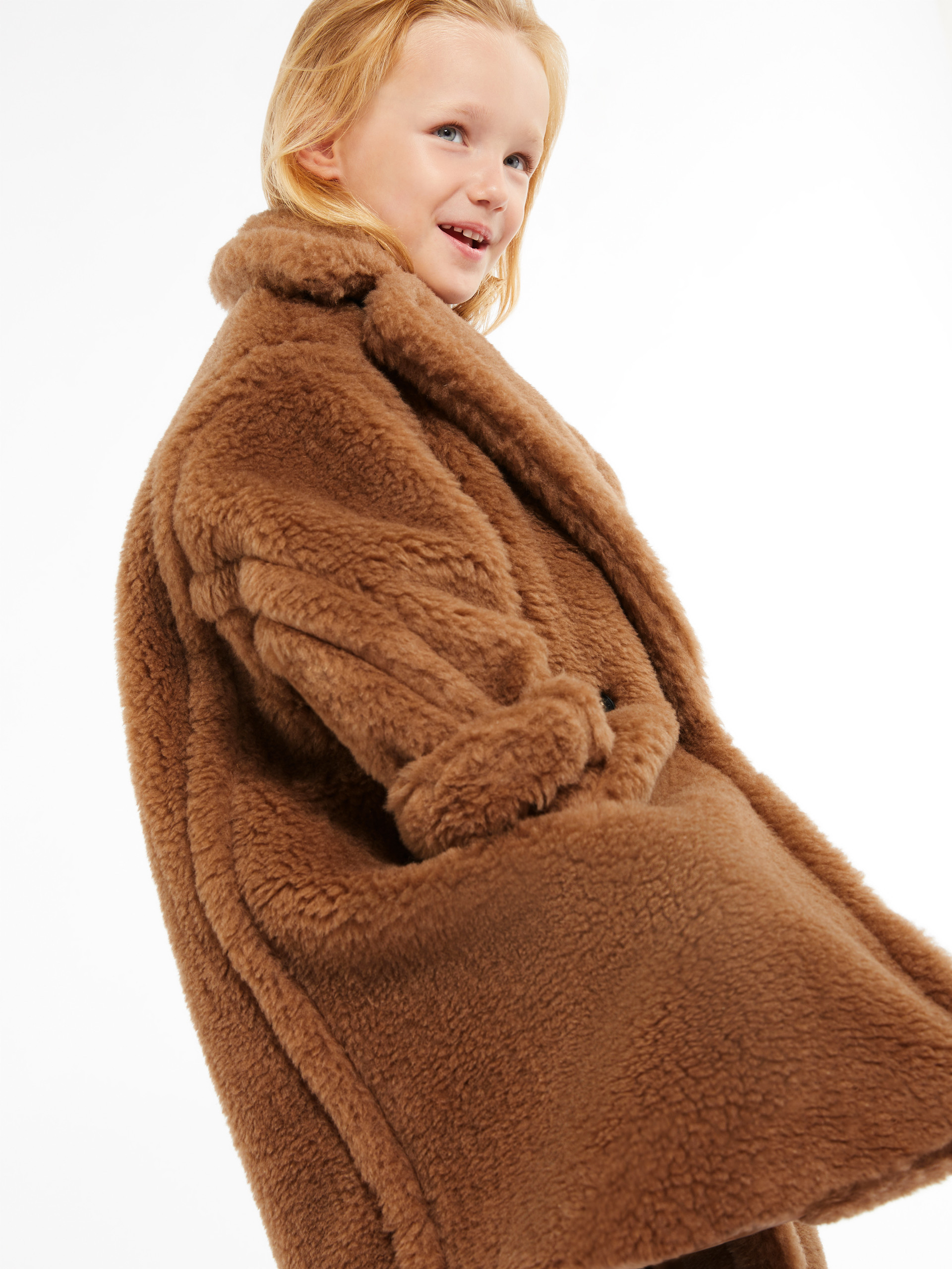 Max Mara Double Breasted Coat In Brown