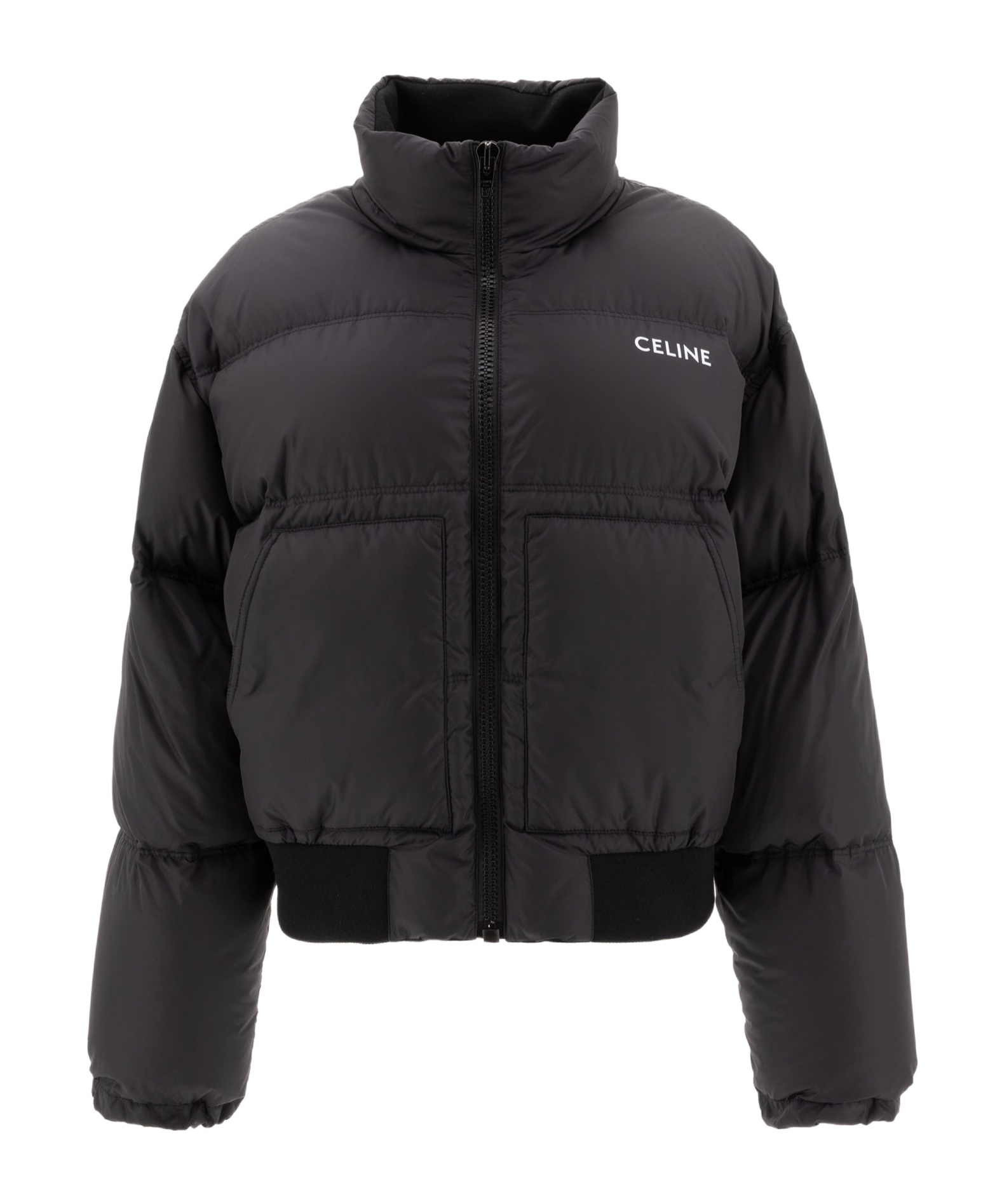 Celine Long-sleeved Cotton Clothes In Black