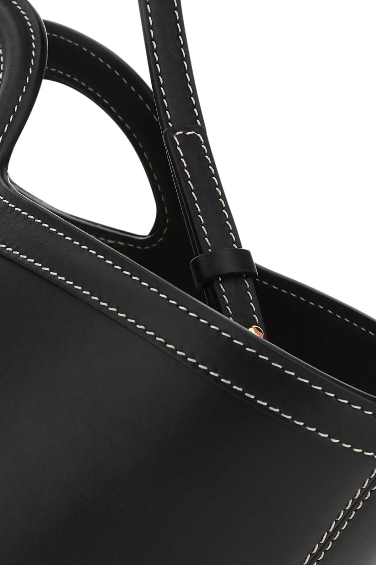 Marni Large Tropicalia Tote Bag In Black