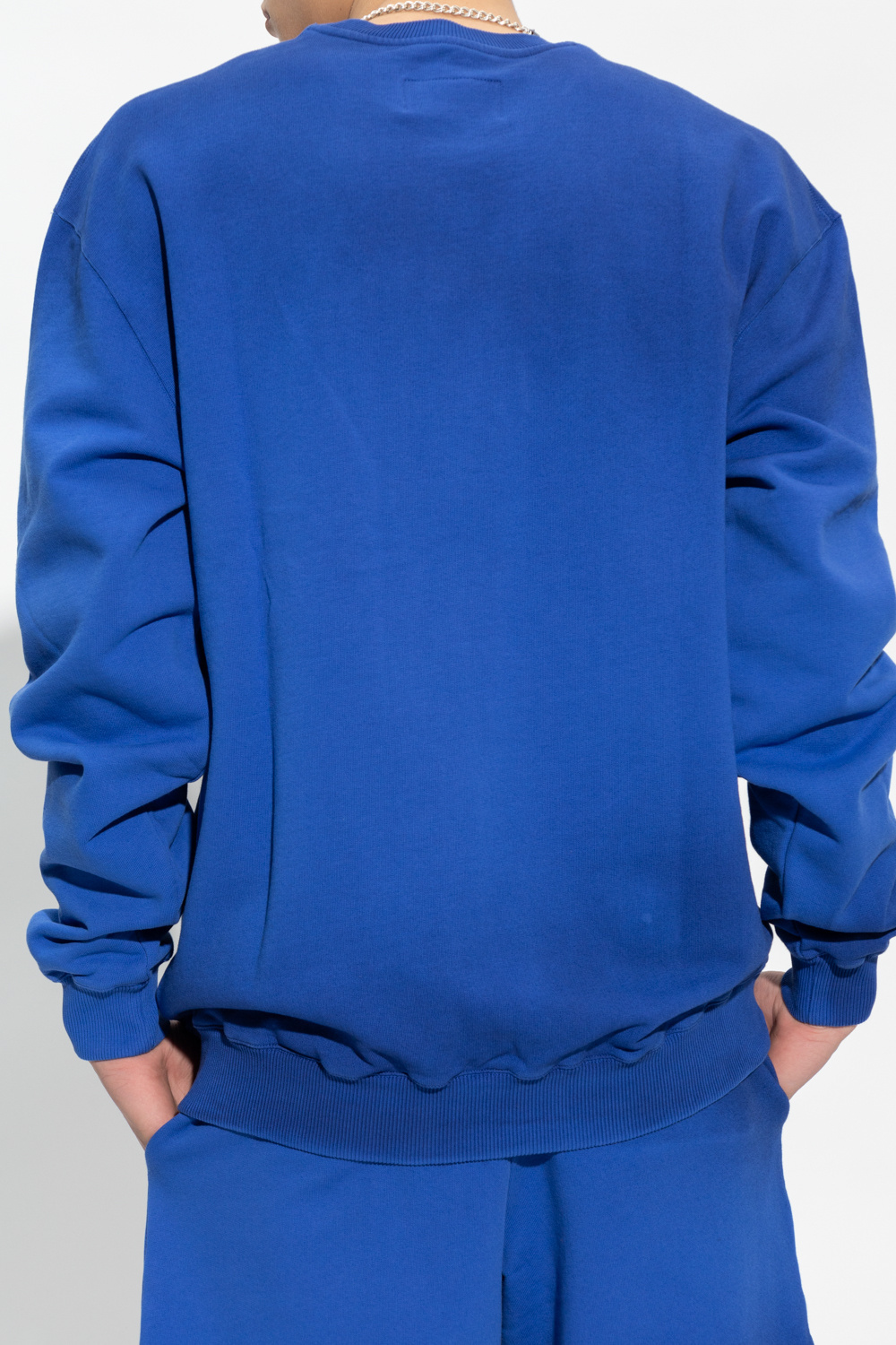 A-cold-wall* Logo Sweater In Blue