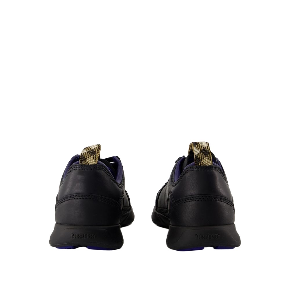Burberry Ekd Motif Lace-up Sneakers