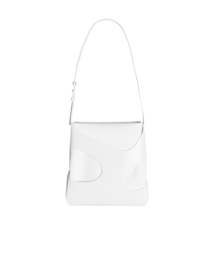FERRAGAMO HOLLOWED-OUT DETAIL SHOULDER BAG