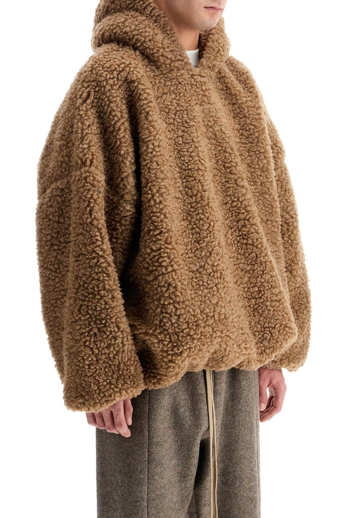 Fear Of God Polar Fleece Sweatshirt In Brown