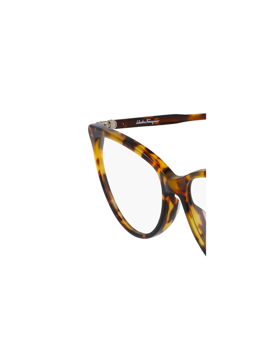 Ferragamo Logo Flat Mirror In Multicolor