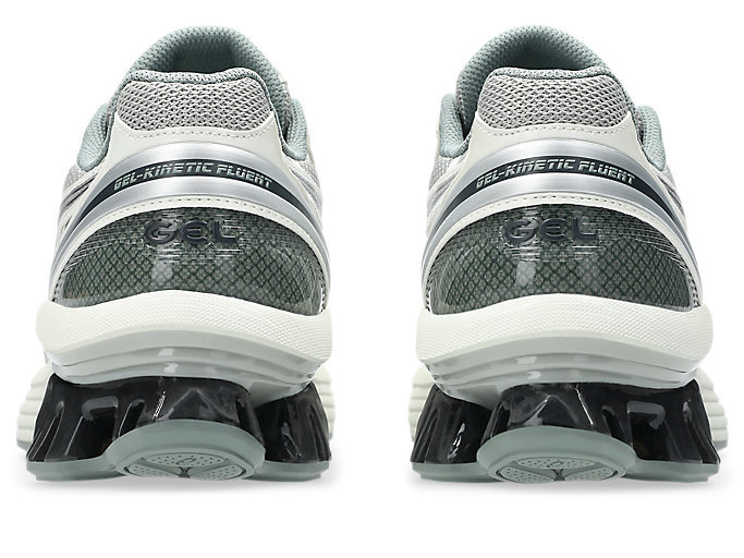 Asics Gel-kinetic Fluent Lace-up Sneakers In Gray