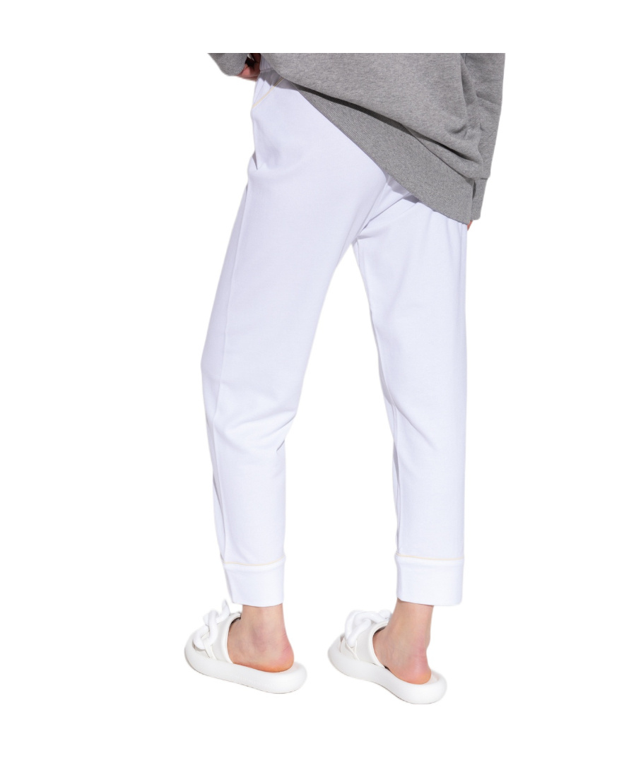 Stella Mccartney Elasticated Waistband Track Pants In White
