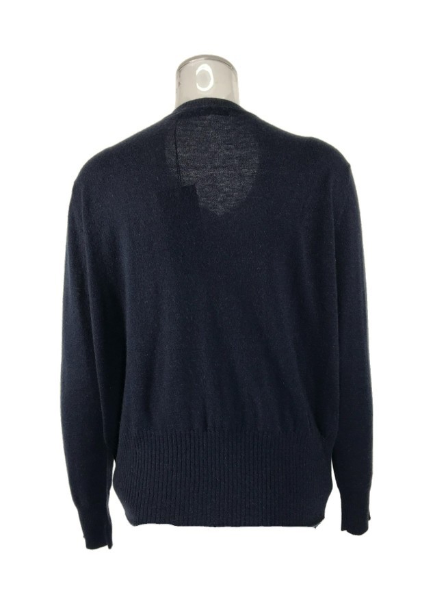 Weekend Max Mara Long-sleeved Knitted Cardigan In Black
