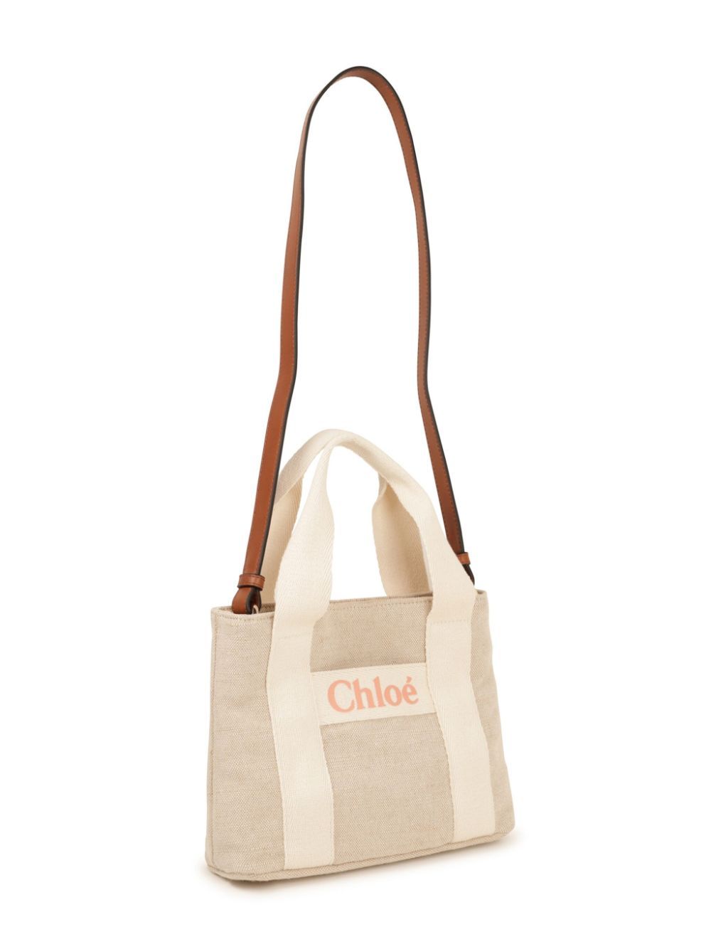 CHLOÉ CHLOÉ KIDS LOGO PRINTED SHOULDER BAG