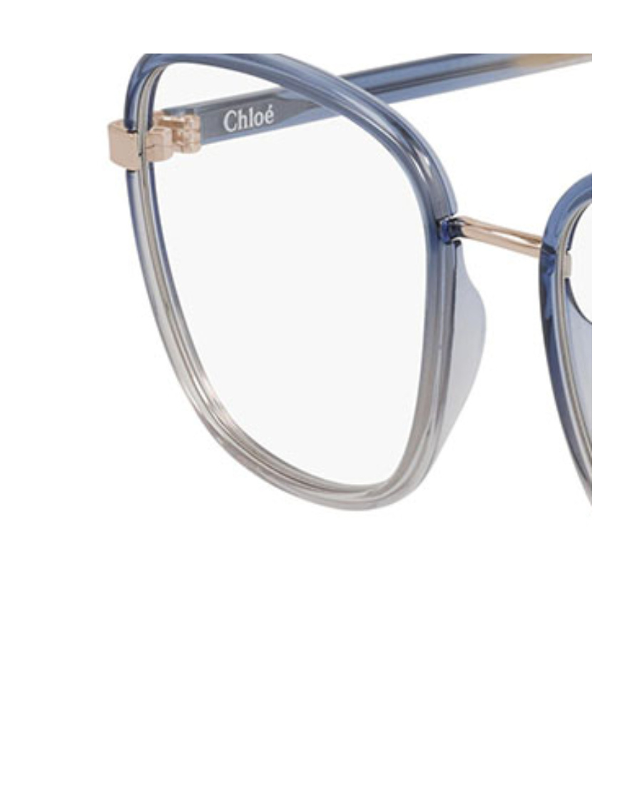 Chloé Eyewear Square Frame Glasses In White