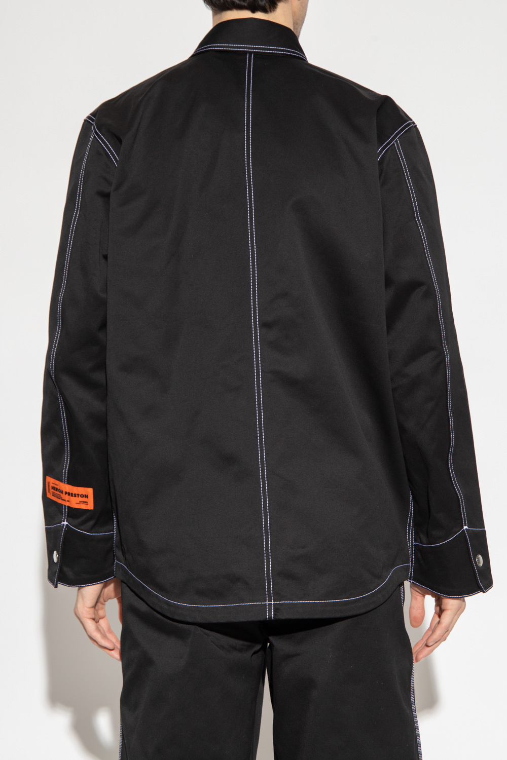 Heron Preston Logo Jacket In Black
