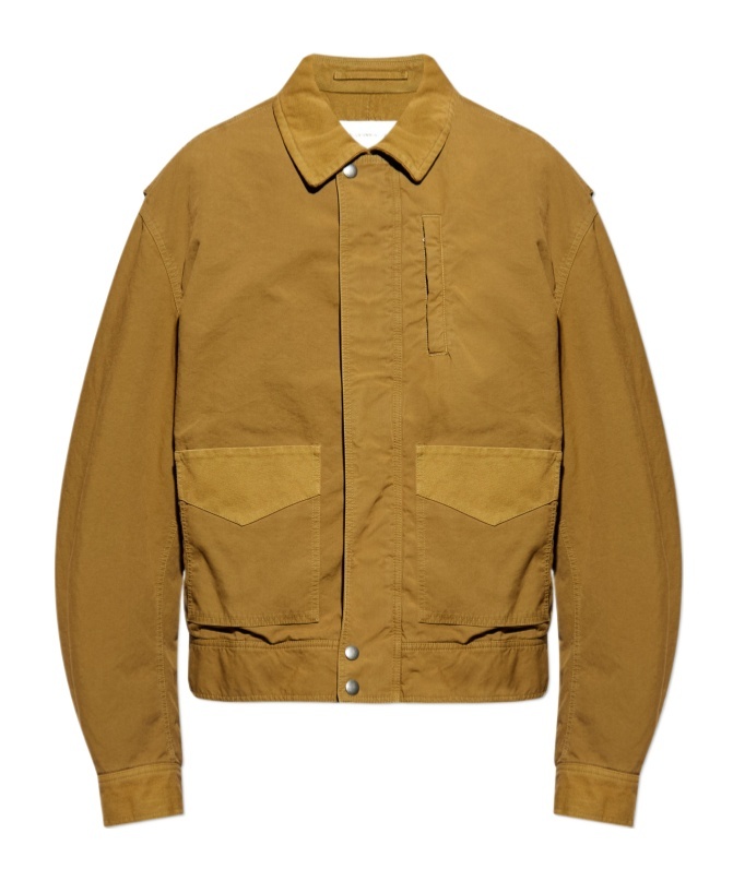 Dries Van Noten Long Sleeve Casual Jacket In Brown
