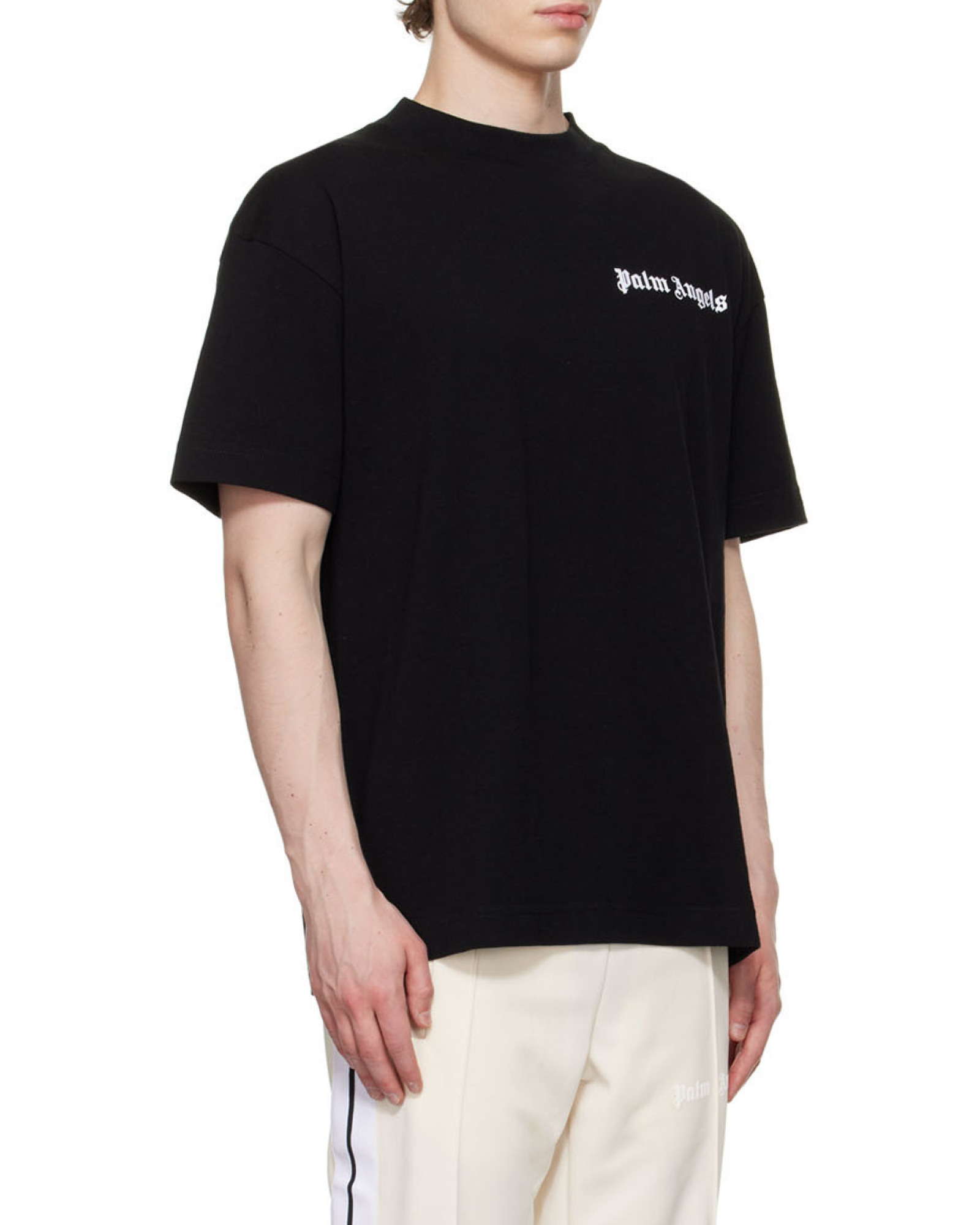 Palm Angels Cotton Knitted T-shirt Three-piece Set In Multi