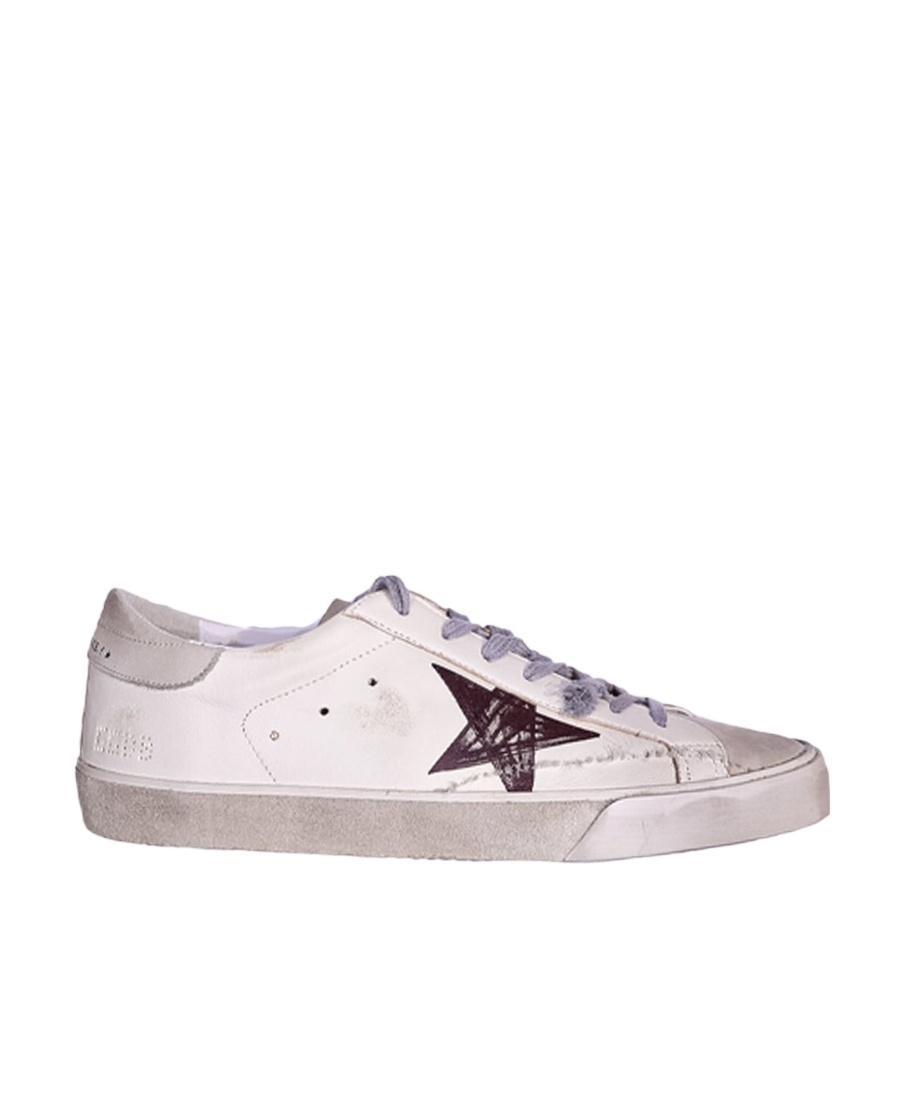 Golden Goose Round Head Low Upper Board Shoes In White