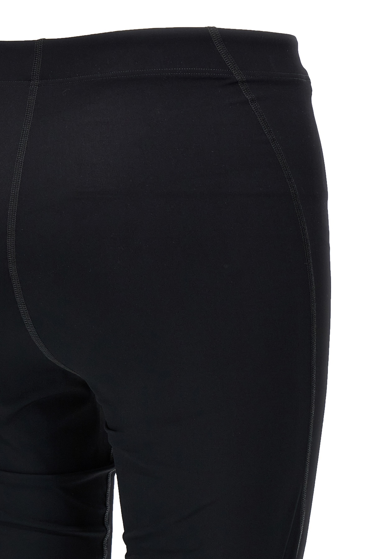 Jil Sander Logo-print Leggings In Black