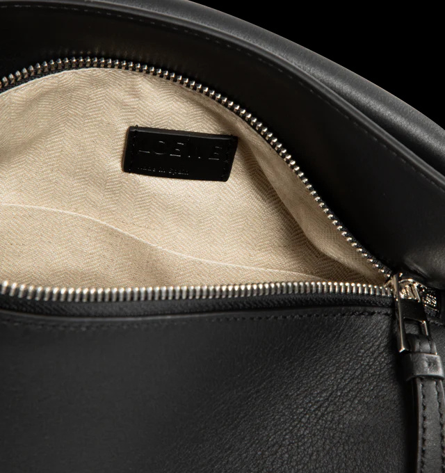 Loewe Small Puzzle Edge Bag In Black