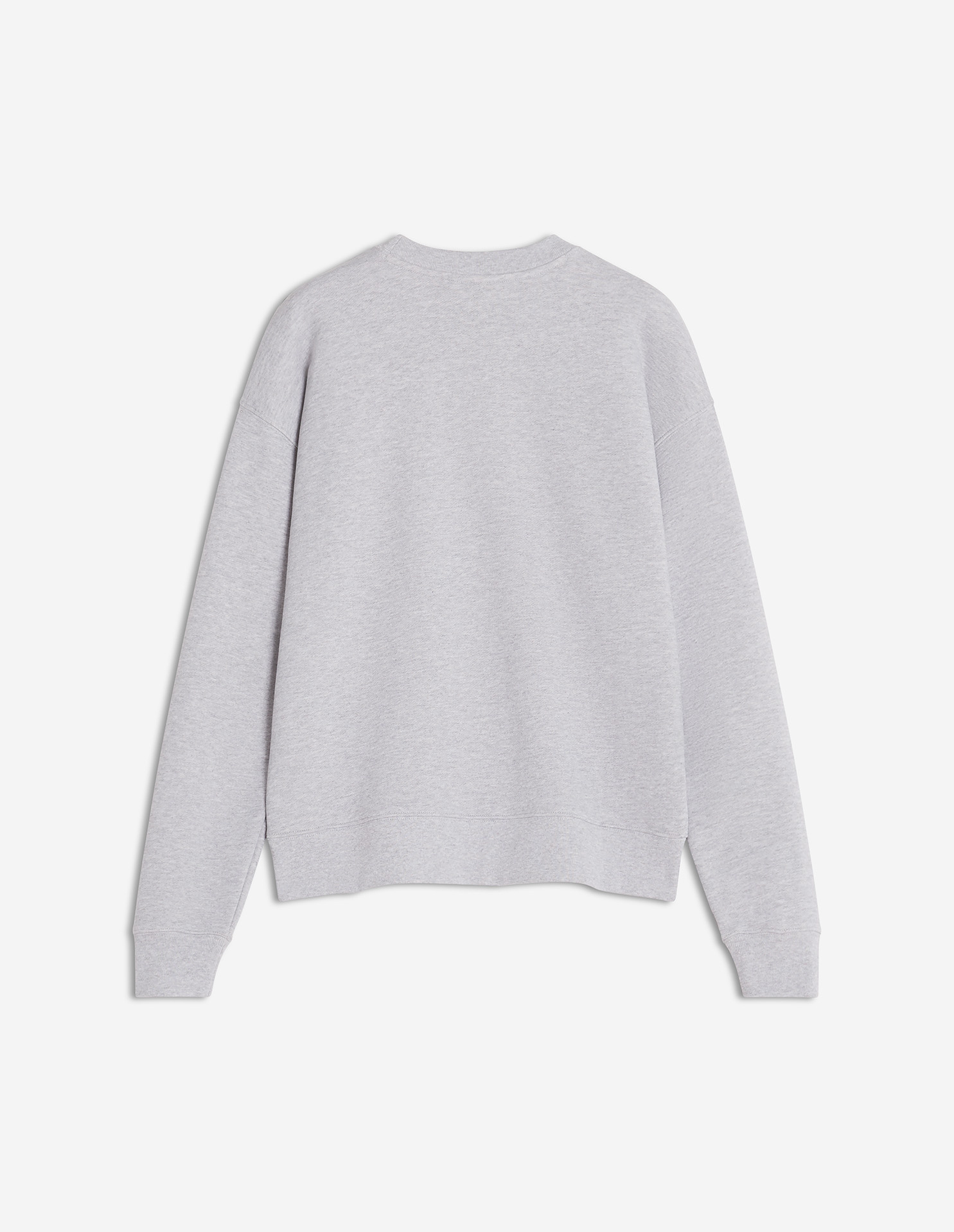 Maison Kitsuné Woman Sweatshirt Light Grey Size Xs Cotton In Gray