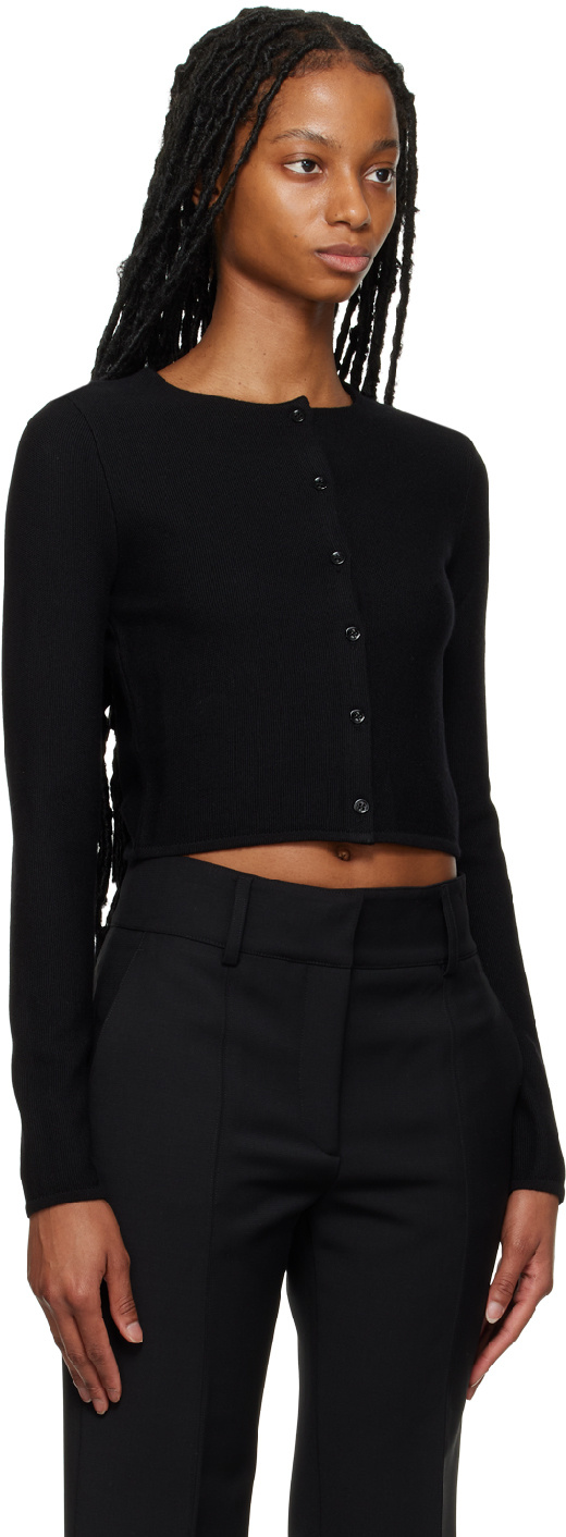 Gabriela Hearst Round-neck And Long-sleeved Sweater In Black