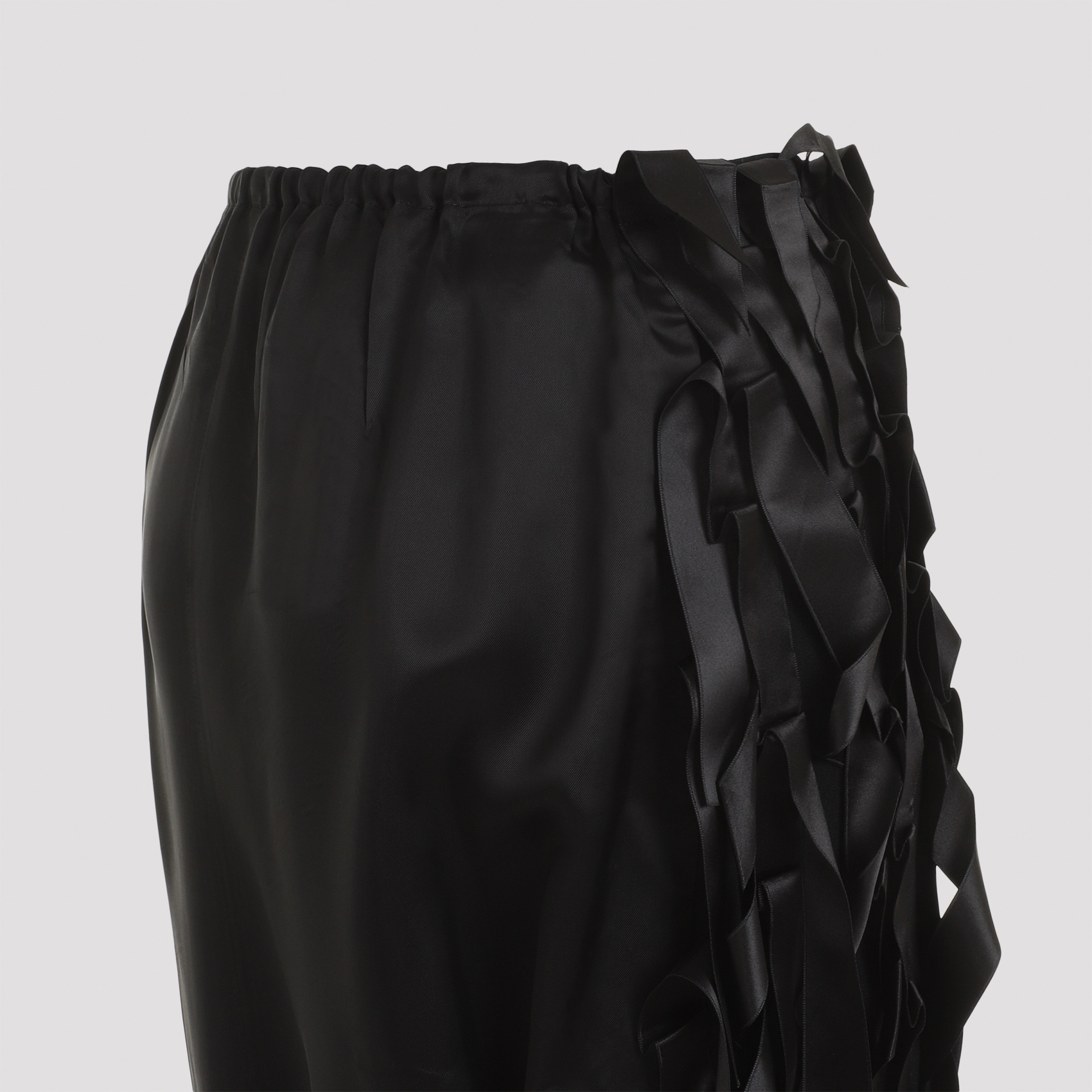 Prada Rock Mit Schleifenverzierung In Black