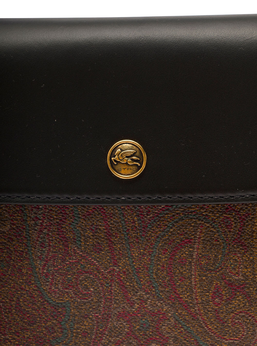 Etro Portafoglio Donna 9,5x6,5 In Black