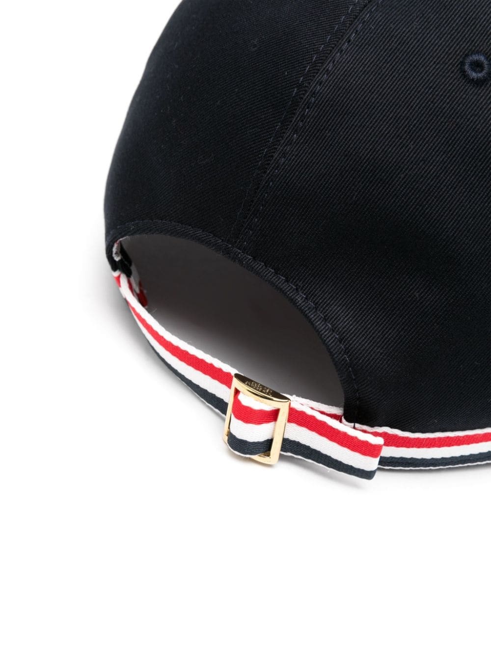 THOM BROWNE CRAB-EMBROIDERED COTTON BASEBALL CAP