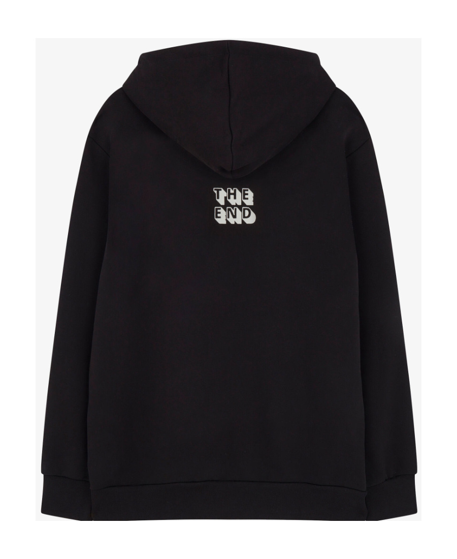 Paul Smith Graphic-print Drawstring Hoodie In Black