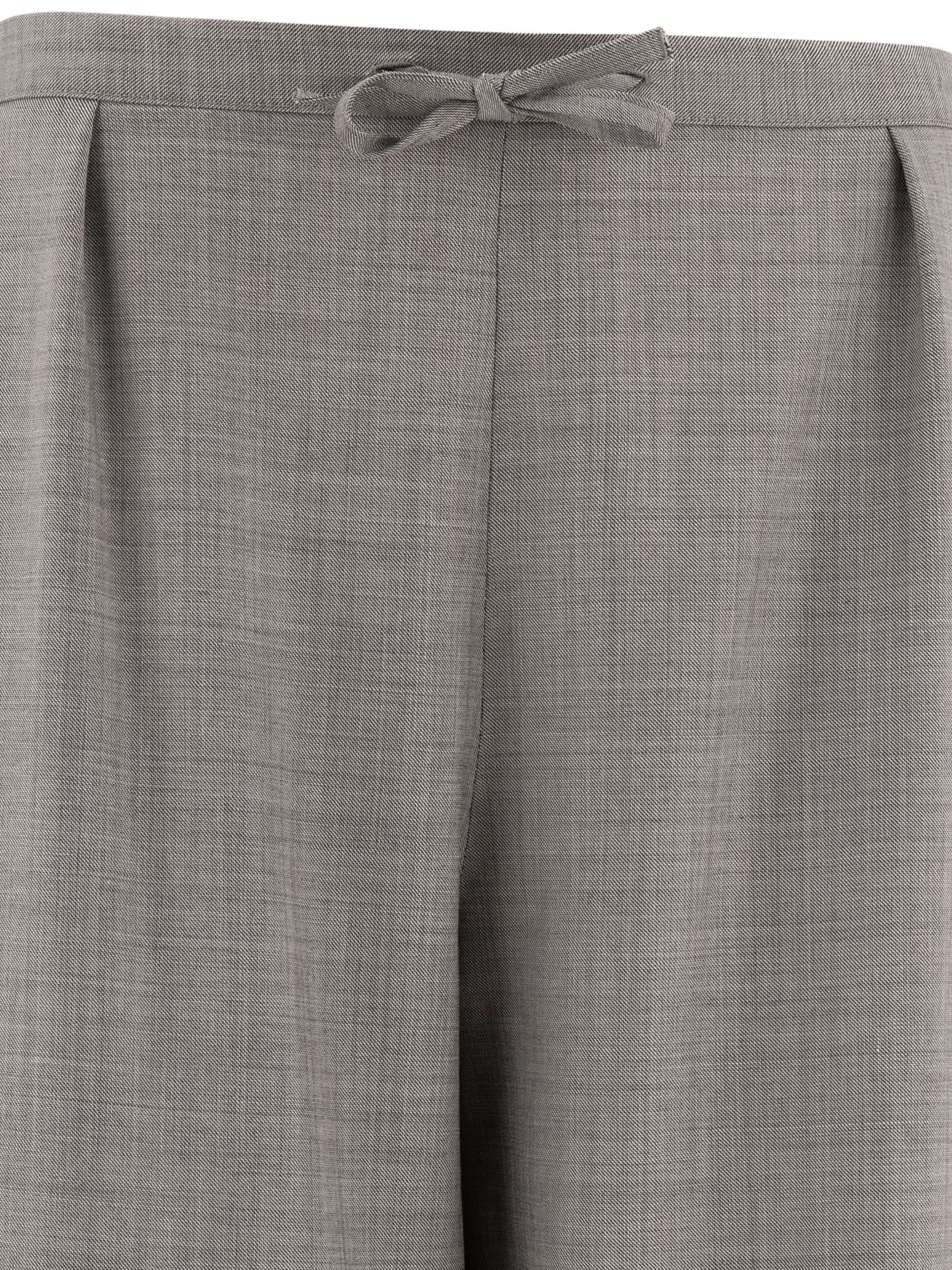 Loulou Studio Relaxed Straight-leg Trousers In Gray