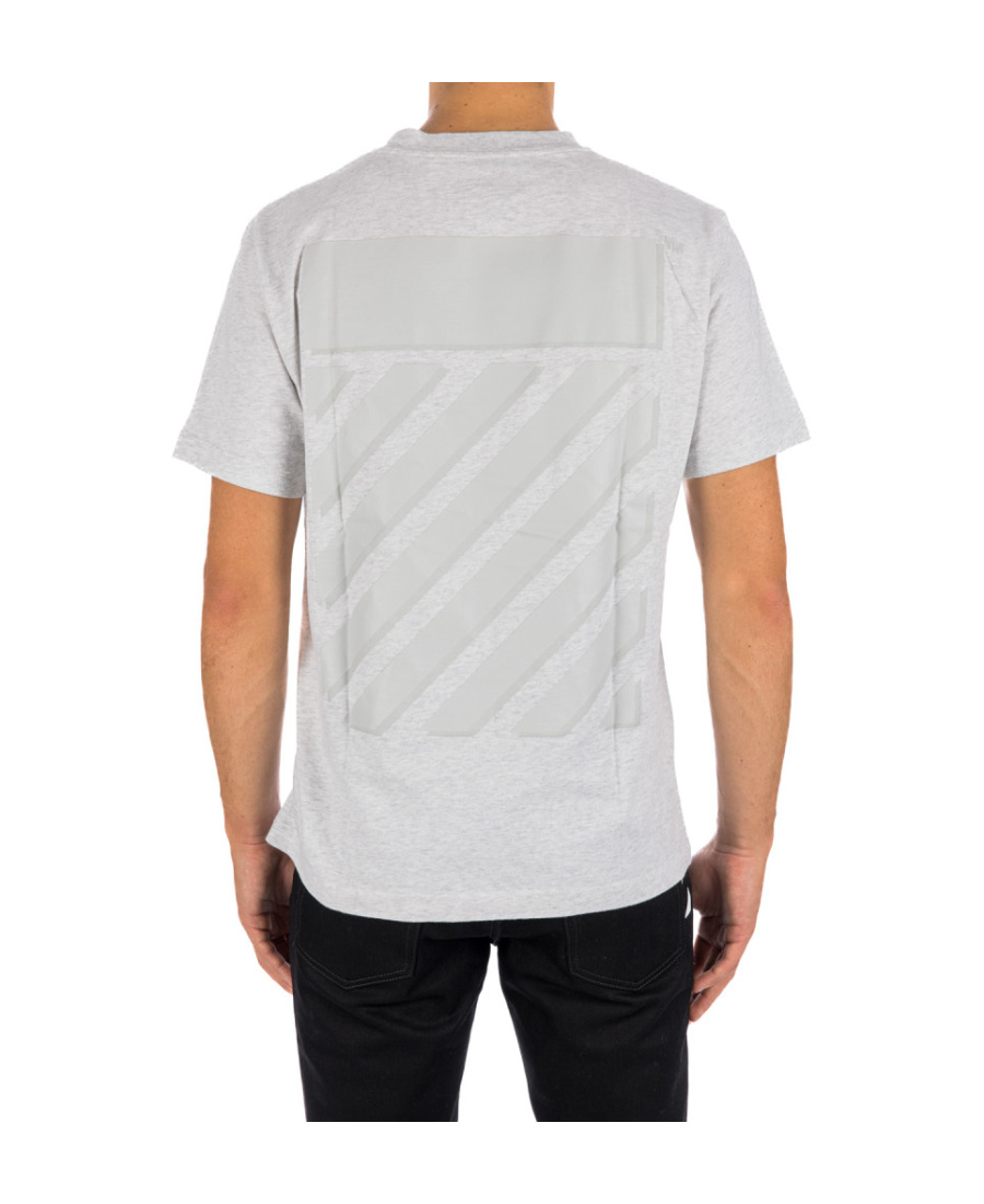 Off-white Diag Tab Cotton T-shirt In White