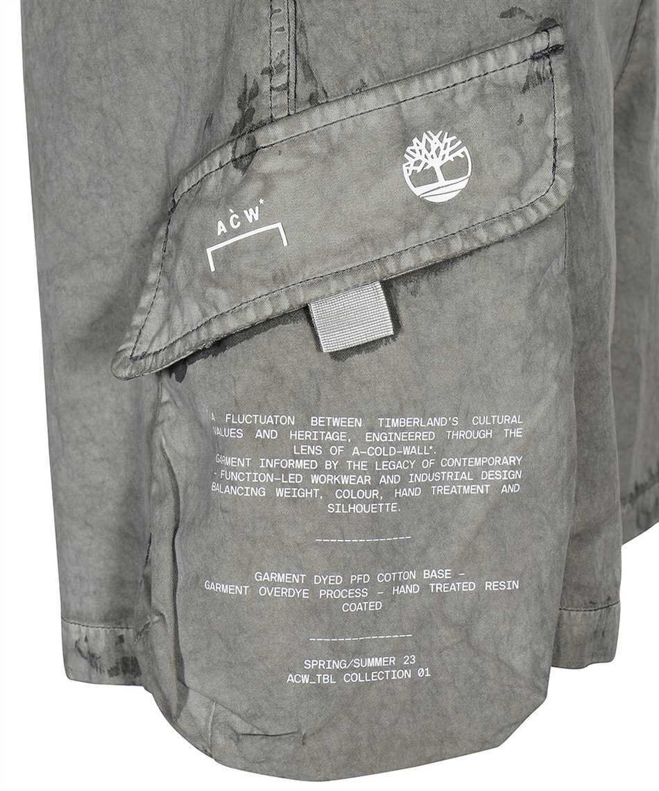 A-cold-wall* A Cold Wall X Timberland Overalls Shorts In Gray