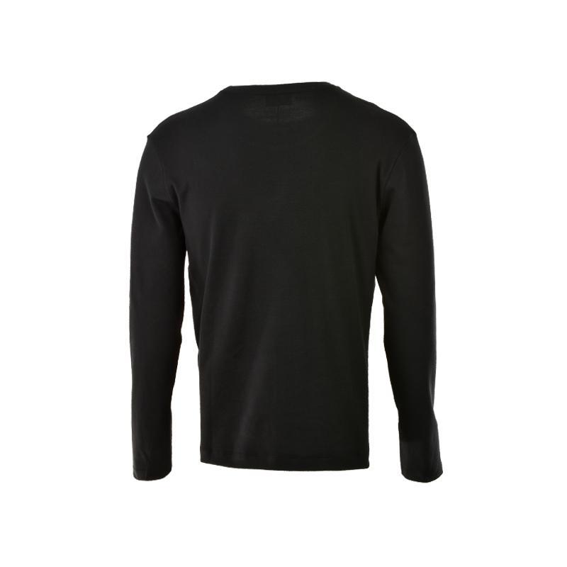 Shop Paul & Shark Long Sleeved T-shirt In Black