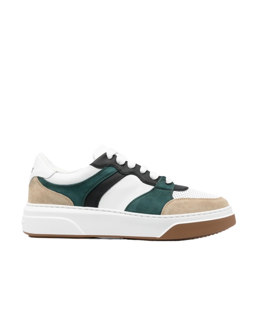 Dsquared2 Men's Bumpersneakerslace-up Low Top Sneakers In White