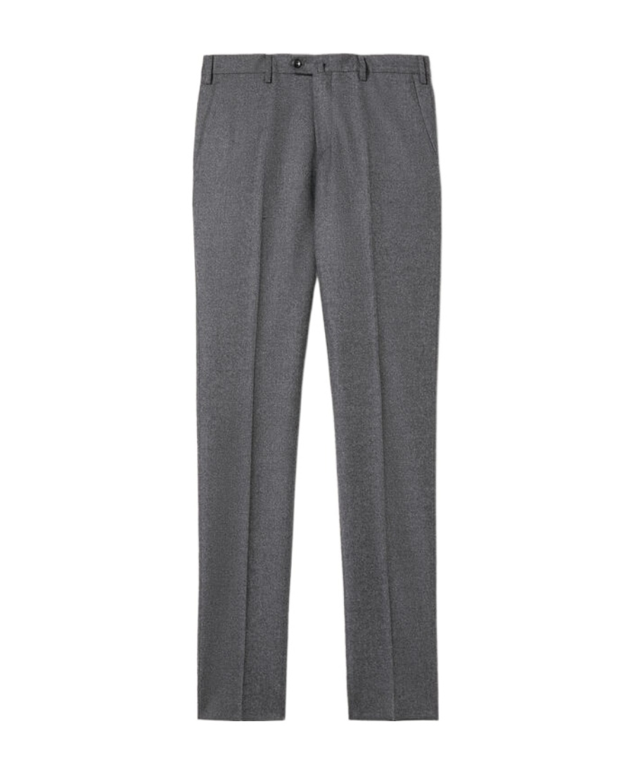 Loro Piana Wool Casual Pants In Gray