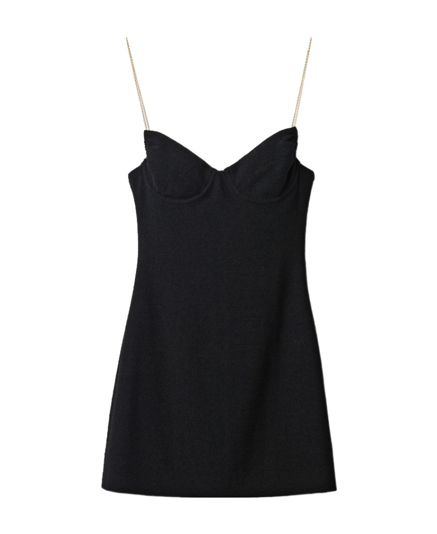 MIU MIU STRETCH BOUCLÉ MINI-DRESS